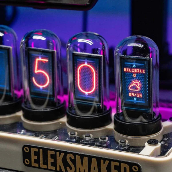 IPS PR3 - Nixie Tube Clock - Just White Edition