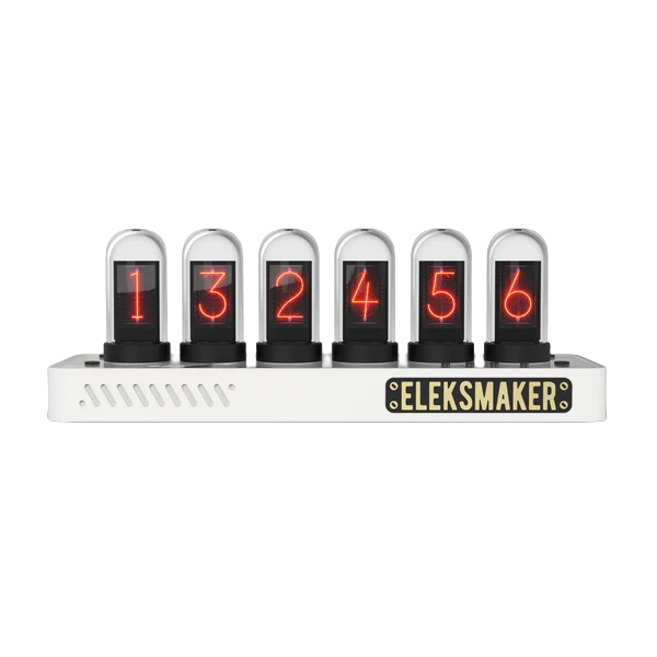 IPS PR3 - Nixie Tube Clock - Just White Edition